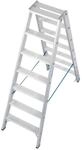 Krause 124753 Stufen-Doppelleiter Stufenzahl 2x7