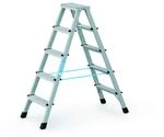 Zarges ZAR41265 Trittstufe, eloxiert, 2 x 5 Sprossen