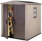 Keter Ger&auml;tehaus Factor 6x6, Beige, 6.2m&sup3; Rauminhalt, Au&szlig;enma&szlig;e (B/T/H):178 x