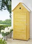 Merschbrock Trade GmbH gro&szlig;er Garten und Ger&auml;teschrank aus Holz