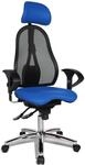 TOPSTAR SITNESS 45 B&uuml;rostuhl blau | Made in Germany | Ergonomisch | Drehstuhl,