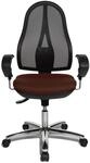 Topstar Open Point SY Deluxe, ergonomischer Syncro-Bandscheiben-Drehstuhl,
