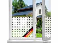 d-c-fix Fensterfolie static Premium Caree UV Sichtschutz beidseitig blickdicht