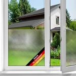 d-c-fix Fensterfolie static Milky 45 cm x 1,5 m statisch haftend | Sichtschutzfolie