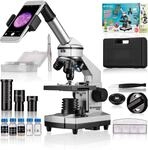 Bresser Mikroskop BIOLUX CA 40x-1024x Mikroskop Set mit Auflicht- und