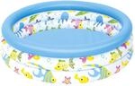 Bestway Planschbecken, Coral Kids, 102 x 25 cm, 51008, Mehrfarbig, 102 x 102 x...