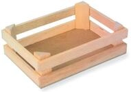 small foot Kleine Holzkisten "Natur" im 3er Set, f&uuml;r Kaufmannsl&auml;den oder als
