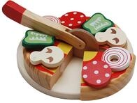 tanner DER KLEINE KAUFMANN TANNER Deco - Pizza zum Schneiden, aus Holz mit