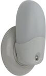 Niermann Standby LED Nachtlicht Oval mit D&auml;mmerungsautomatik, wei&szlig; 80023