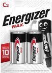 ENERGIZER PILAS ALKALINE MAX C Alkali Batterien, 2 St&uuml;ck, multicolor, E300129500