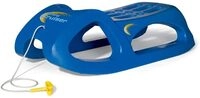 RollyToys Snow Cruiser (ab 3 Jahren, Farbe Blau, sehr Stabil, mit Stahlschienen,