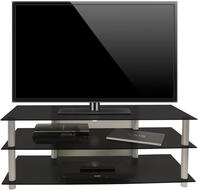 VCM TV Rack Lowboard Konsole LCD LED Fernsehtisch M&ouml;bel Bank Glastisch Tisch...