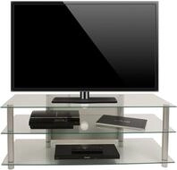 VCM TV Rack Lowboard Konsole LCD LED Fernsehtisch M&ouml;bel Bank Glastisch Tisch...