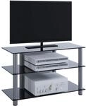 VCM TV Rack Lowboard LCD LED Konsole Fernsehtisch M&ouml;bel Bank Glastisch Tisch...