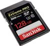 SanDisk Extreme PRO 128 GB SDXC-Speicherkarte bis zu 300 MB/Sek, UHS-II, Class 10, U3