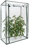 Relaxdays Gew&auml;chshaus f&uuml;r Tomaten 150 x 100 x 50 cm HxBxT, Schr&auml;gdach