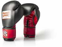 PAFFEN SPORT Allround ECO Boxhandschuhe für das Training; schwarz/rot; 14UZ