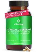 Vitabay Astragalus Kapseln Hochdosiert 10.000mg - 90 Vegane Kapseln