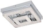 EGLO LED Deckenleuchte Fradelo, 2 flammige Deckenlampe | Wohnzimmerlampe aus Metall