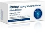 ibutop 400 mg Schmerztabletten, bei Schmerzen und Fieber, mit Ibuprofen,