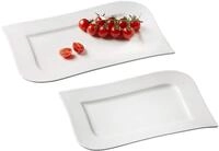 Ritzenhoff & Breker Platten-Set Melodie, 2-teilig, Wei&szlig;