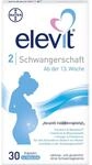 Elevit 2 I Schwangerschaftsvitamine I Omega-3-Fetts&auml;uren I 30 Tabletten