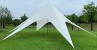 CLP Sternzelt 10 Meter I Event-Zelt Mit 10 Meter Durchmesser I Gartenzelt In...