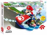 Winning Moves - Puzzle (1000 Teile) - Mario Kart Funracer - Puzzle für Kinder -