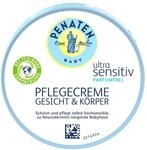 PENATEN Baby Ultra Sensitiv Pflegecreme Gesicht & K&ouml;rper parf&uuml;mfrei, Babypflege