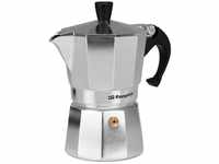 Orbegozo KF 300 - Italienischer Kaffeekocher aus Aluminium, 3 Tassen Kapazität (145