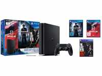 PlayStation 4 - Konsole (1TB, schwarz,slim) inkl. Uncharted 4 + Driveclub + The...