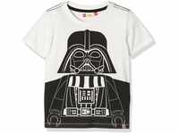 LEGO Wear Jungen T-Shirt Boy Star Wars Tony 850, Gr. 116, Weiß (Off White 102)