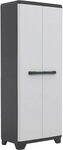 Keter Linear Utility Gartenschrank aus Kunststoff, Besenschrank, Kunststoffschrank,