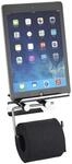 WENKO Toilettenpapierhalter mit Smartphone-Ablage Edelstahl, Edelstahl rostfrei, 14 x
