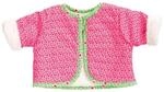 Heless 1625 - Bekleidungs-Set f&uuml;r Puppen im Blumi-Design, 2 teilig mit Wendejacke