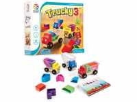 smart games - Trucky 3, Preschool Puzzle Game with 48 Challenges, 3+ Years
