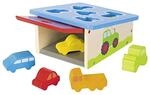Goki Sort Box Fahrzeuge: 18 x 21 x 10,5 cm (Box), Holz, 5 Fahrzeuge, per St&uuml;ck