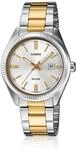 Casio Damen Analog Quarz mit Edelstahl Armbanduhr LTP 1302PSG 7A