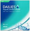 Dailies AquaComfort Plus Toric Tageslinsen weich, 90 Stück, BC 8.8 mm, DIA 14.4 mm,