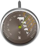 WMF Fleischthermometer analog 6,3 cm, Bratenthermometer mit Garpunkte-Markierungen