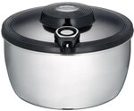 K&uuml;chenprofi Salatschleuder Edelstahl/schwarz