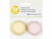 Wilton Mini Cups Mini-Papierförmchen, Pastellfarben, 100 Stück