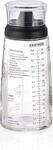 Leifheit Dressing Shaker, hochwertige Glasflasche mit verschiedenen Rezepten f&uuml;r