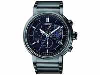 CITIZEN Herren Chronograph Solar Uhr mit Edelstahl Armband BZ1006-82E