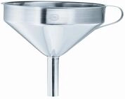 R&Ouml;SLE Trichter aus Edelstahl 18/10, 12 cm, silbern | Hochwertiger K&uuml;chentrichter