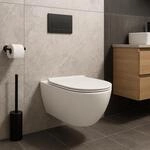 NEG Design H&auml;nge-WC Uno11RL-Slimline (55,5 cm) | randlos & spritzfrei,...