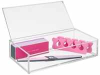 mDesign Kosmetik Organizer – große Kosmetik Aufbewahrungsbox mit Deckel –...