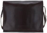 Leonhard Heyden Leder mit Laptopfach Dakota Umh&auml;ngetasche 2823 Braun dunkelbraun