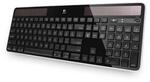 Logitech K750 Kabellose Solar Tastatur f&uuml;r Windows, 2,4 GHz kabellos mit