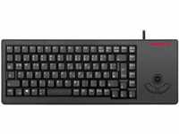 CHERRY XS Trackball Keyboard, Spanisches Layout, QWERTY Tastatur, kabelgebundene
